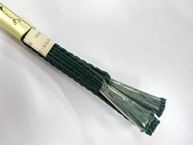  未使用品　正絹　手組帯締め